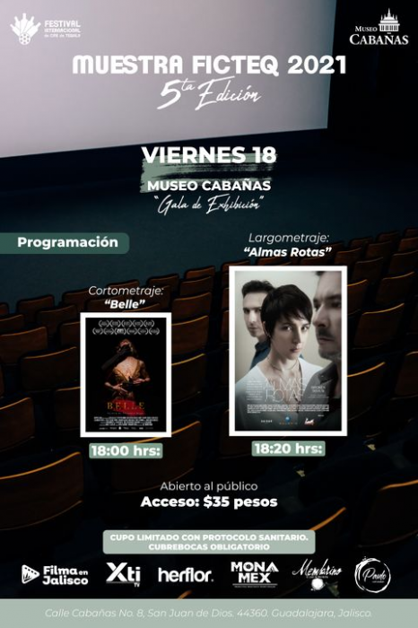 TE INVITAMOS A LA GALA DE EXHIBICIÓN DEL CORTOMETRAJE THRILLER, 