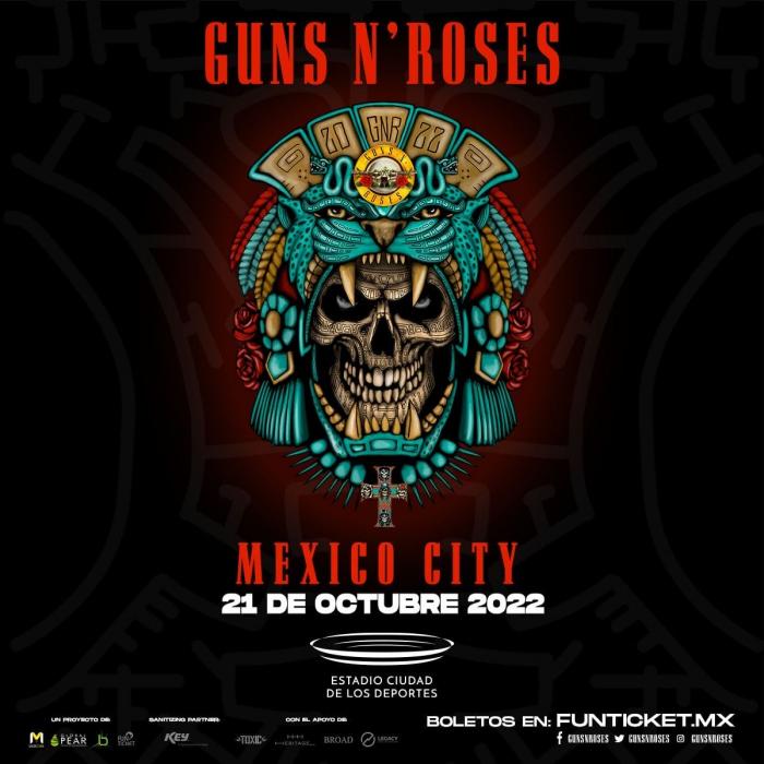 GUNS N’ ROSES:CDMX y Monterrey 