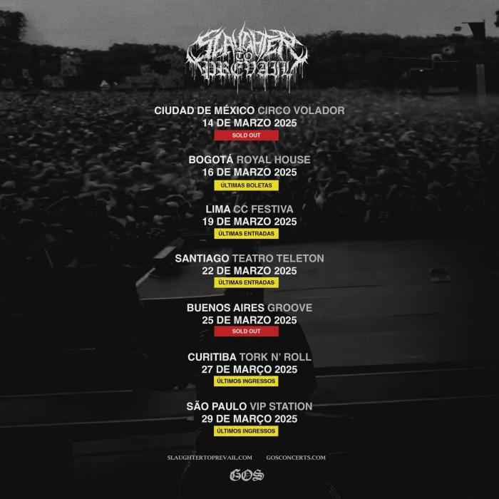 Slaughter To Prevail llega a la Ciudad de México